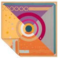 Apaszka jedwabna "Kompozycja jesienna" Varsovian 90x90