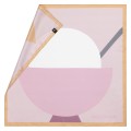 Apaszka jedwabna "Lody kokosowe" Varsovian 68x68