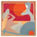 Apaszka jedwabna "Syrenka Warszawska plażująca" Varsovian 68x68