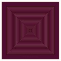 Apaszka jedwabna "Burgundy" Varsovian 68x68